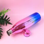 Stainless Steel Water Bottle (Approx 1000ML / 1 Pc) - Neckline Detail by Nari Haat, Indian ethnic wear, women clothin...