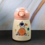 Stainless Steel Vacuum Insulated Flask 350ML (1 Pc) - Front View by Nari Haat, Indian ethnic wear, women clothing, de...