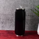 Stainless Steel Can-Shaped Vacuum Flask Built-In Straw 500ml Approx, Tumbler (1 Pc) - Neckline Detail by Nari Haat, I...