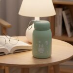 Cute Rabbit Printed Portable Insulated Water Bottle (330ML / 1 Pc) - Back View by Nari Haat, Indian ethnic wear, wome...