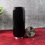 Stainless Steel Can-Shaped Vacuum Flask Built-In Straw 500ml Approx, Tumbler (1 Pc) - Closeup Embroidery by Nari Haat...