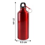 Portable Reusable Water Bottle (Approx. 350 ml) - Fabric Detail by Nari Haat, Indian ethnic wear, women clothing, des...