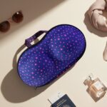 Premium Hard-Shell Bra & Lingerie Storage Travel Case (1 Pc) - Fabric Detail by Nari Haat, Indian ethnic wear, women ...