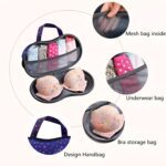 Premium Hard-Shell Bra & Lingerie Storage Travel Case (1 Pc) - Full Detail by Nari Haat, Indian ethnic wear, women cl...