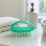 Heavy-Duty Multi-Purpose Cleaning Brush with Ergonomic Handle (1 Pc) - Back View by Nari Haat, Indian ethnic wear, wo...