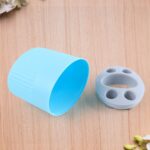 Multipurpose Bathroom Toothbrush and Utility Holder Stand with Multiple Slots (1 Pc) - Neckline Detail by Nari Haat, ...