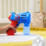 Rechargeable Bubble Gun Toy for Kids (1 Set) - Neckline Detail by Nari Haat, Indian ethnic wear, women clothing, desi...