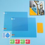 Mirror Protection Film Set (2-Piece, 20×18 CM) - Closeup Embroidery by Nari Haat, Indian ethnic wear, women clothing...