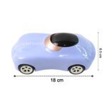 Car Shape Water Bottle with Built-in Straw 280ml (1 Pc) - Back View by Nari Haat, Indian ethnic wear, women clothing,...