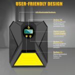 Mini Digital Portable Car Tyre Air Compressor - (1 Pc) - Neckline Detail by Nari Haat, Indian ethnic wear, women clot...