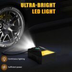 Mini Digital Portable Car Tyre Air Compressor - (1 Pc) - Closeup Embroidery by Nari Haat, Indian ethnic wear, women c...