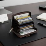 Premium Multipurpose Zip Closure Card Holder Wallet (1 Pc) - Closeup Embroidery by Nari Haat, Indian ethnic wear, wom...