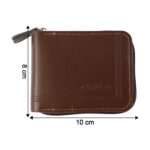 Premium Zip-Around Card Holder Wallet (1 Pc) - Back View by Nari Haat, Indian ethnic wear, women clothing, designer suit