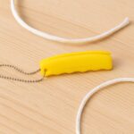 Silicone Portable Bag Device Bag Filter Hand Shopping Bag Carry Tool Key Chain (1 Pc) - Closeup Embroidery by Nari Ha...