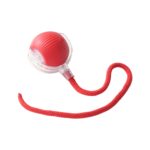 Rechargeable Interactive Cat Toy Ball with Detachable Tail and LED Light (1 Pc) - Sleeve Design by Nari Haat, Indian ...