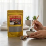 Blissful Balance Kumkumadi Face Pack Powder – Ayurvedic Glow Pack with Saffron, Sandalwood & Aloe Vera for Bright, ...