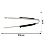 Premium Stainless Steel Chimta (1 Pc) - Neckline Detail by Nari Haat, Indian ethnic wear, women clothing, designer suit