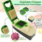 Supermom Quick Nicer Dicer – Multipurpose Vegetable & Fruit Chopper - Back View by Nari Haat, Indian ethnic wear, w...