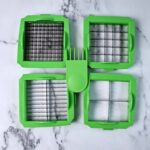 Supermom Quick Nicer Dicer – Multipurpose Vegetable & Fruit Chopper - Neckline Detail by Nari Haat, Indian ethnic w...