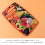 Premium Multipurpose Vegetable and Fruit Cutting Board (1 Pc) - Back View by Nari Haat, Indian ethnic wear, women clo...