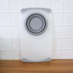 2 in 1 Over-Sink Cutting Board with Built-In Collapsible Strainer (50 x 28 Cm) - Full Detail by Nari Haat, Indian eth...