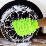 Microfiber Car Wash Glove Mitt For Car,Bike,Home & Surface - Neckline Detail by Nari Haat, Indian ethnic wear, women ...