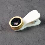 Universal Clip-On Mobile Camera Lens Kit (1 Set) - Closeup Embroidery by Nari Haat, Indian ethnic wear, women clothin...