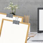 Heavy-Duty Foldback Binder Clip - (1 Pc) - Closeup Embroidery by Nari Haat, Indian ethnic wear, women clothing, desig...