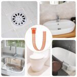 Flexible Sink & Drain Cleaning Stick – 50 cm Long (Pack of 3) - Full Detail by Nari Haat, Indian ethnic wear, women...