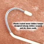 stainless steel Hangers with Silicone Cover Chrome Hook for Clothes (10 Pc / Set) - Full Detail by Nari Haat, Indian ...