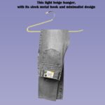 stainless steel Hangers with Silicone Cover Chrome Hook for Clothes (10 Pc / Set) - Closeup Embroidery by Nari Haat, ...