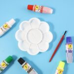 Kids Water Colour Painting Set with Brush & Mixing Palette (1 Set) - Back View by Nari Haat, Indian ethnic wear, wome...