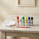 Kids Water Colour Painting Set with Brush & Mixing Palette (1 Set) - Neckline Detail by Nari Haat, Indian ethnic wear...