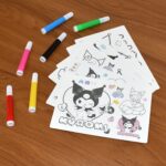 Coloring Book for Kids 6 Sheets with 6 Colorful Markers  (1 Set) - Neckline Detail by Nari Haat, Indian ethnic wear, ...