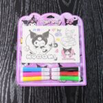 Coloring Book for Kids 6 Sheets with 6 Colorful Markers  (1 Set) - Fabric Detail by Nari Haat, Indian ethnic wear, wo...