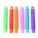 LED Glow Pop Tube Fidget Toy (Mix Color / 1 Pc) - Sleeve Design by Nari Haat, Indian ethnic wear, women clothing, des...