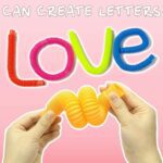 LED Glow Pop Tube Fidget Toy (Mix Color / 1 Pc) - Neckline Detail by Nari Haat, Indian ethnic wear, women clothing, d...