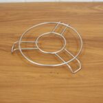 Stainless Steel Round Table Ring Hot Pot Stand (1 Pc) - Full Detail by Nari Haat, Indian ethnic wear, women clothing,...