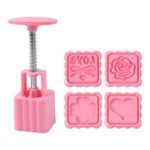 Multipurpose Cookie Biscuit Stamp Mold Set with Press Handle - Sleeve Design by Nari Haat, Indian ethnic wear, women ...