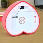 Heart-Shaped Decorative Love Showpiece (1 Pc) - Closeup Embroidery by Nari Haat, Indian ethnic wear, women clothing, ...