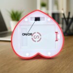 Cute Romantic Couple Love Showpiece with Heart Frame (1 Pc) - Closeup Embroidery by Nari Haat, Indian ethnic wear, wo...