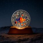 3D Creative Visualization Lamp – LED Night Ligh (1 Pc) - Fabric Detail by Nari Haat, Indian ethnic wear, women clot...