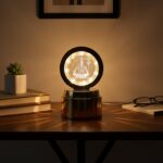 Mahadev 3D Crystal Ball Night Light (1 Pc) - Neckline Detail by Nari Haat, Indian ethnic wear, women clothing, design...