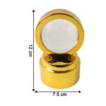 Mahadev 3D Crystal Ball Night Light (1 Pc) - Fabric Detail by Nari Haat, Indian ethnic wear, women clothing, designer...