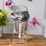 Apex Premium Stainless Steel Cutlery (16  Pc / Set) - Back View by Nari Haat, Indian ethnic wear, women clothing, des...
