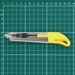 Heavy-Duty Stainless Steel Body Utility Cutter Knife (1 Pc / With 2 Extra Blade) - Closeup Embroidery by Nari Haat, I...