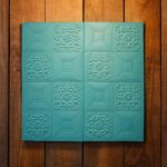 Wallpaper 3D Foam Wallpaper Sticker Panels (70 x 70 Cm / 1 Pc) - Neckline Detail by Nari Haat, Indian ethnic wear, wo...