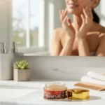 Blissful Balance Mulethi Anti-Aging Gel – Aloe Vera & Kumkumadi Gel for Wrinkles, Open Pores & Even Skin Tone - Clo...