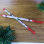 2 Piece LED Dandiya Sticks Set – Color Changing Light-Up - Neckline Detail by Nari Haat, Indian ethnic wear, women ...