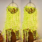 Decorative LED Leaf String Light Approx 3 mtr (1 Pc) - Back View by Nari Haat, Indian ethnic wear, women clothing, de...